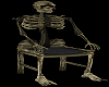 Creepy Skeleton Chair