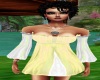 ~S~yellow angel dress