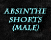 Absinthe Skull Shorts