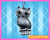 TC| 3D Owl Necklace