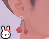 🍒 Cherry Earrings