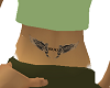 a winged tatto