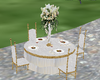 Gold&White Wedding Table