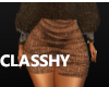 Classy Fall Skirt - Orng