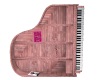 Pink Rain Piano Shelf