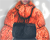 I│Kacy Mini Fur Orange
