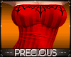 Spooky Bones Red Dress