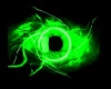 Green Flame Saiyan Eyes