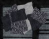 [BS] Dark Fur Pillows
