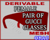 Fem Gucci Glasses Mesh