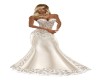 STRAPLESS IVORY GOWN