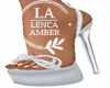 Lila silver heels