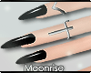 m| Nails+Rings [black]