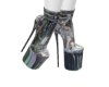 Mettalic Halo shoes