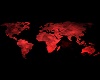 World map red art
