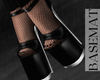 B|Mae Black Heels ✿