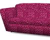 Pink Leopard Sofa
