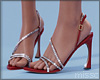 $ Glimmer Heels RED
