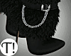 T! Christmas Black Boots