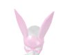pink bunny mask