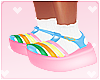 ࿐♡.Rainbow Jellies + Socks