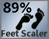 Feet Scaler 89% M A
