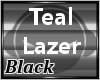 Teal Lazer Light