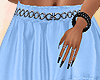 Brenda Mini Skirt Blue