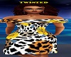 Ruth Yellow Leopard Dres