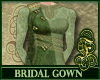 Bridal Gown Green