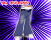 MJ*LBlue wave jeans