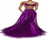 Purple/Gold Gown