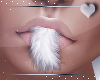 Feather Lips -White