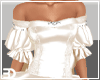 Champagne Satin Ball Gow