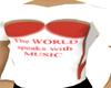 Music World Shirt-M