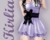 EB Lavender Bow Dress