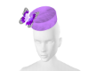 Butterfly Hat Purple