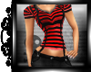 !  Stripes Outfit Red