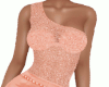 Aria Peach Romper