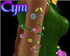 Cym  Floral Armband R