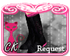 -CK- Pink Sprinkle Boots