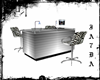 'WM' Office desk zebra