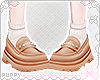 ❤ School Shoes Cream