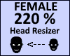 Head Scaler 220%