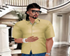 YELLOW OPEN SHIRT