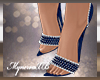 Glenda Blue Pumps