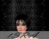 soft short black hair