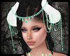 + Vyara W Horns - cyan
