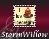 Luv Icecream Stamp