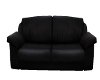 black comfy sofa